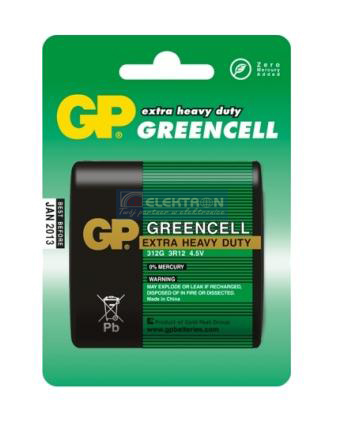 Bateria GP 3R12 4.5V GreenCell CB-16237