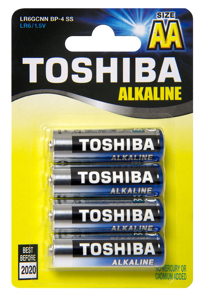 Bateria Toshiba Alkaline LR06 AA CB-16517