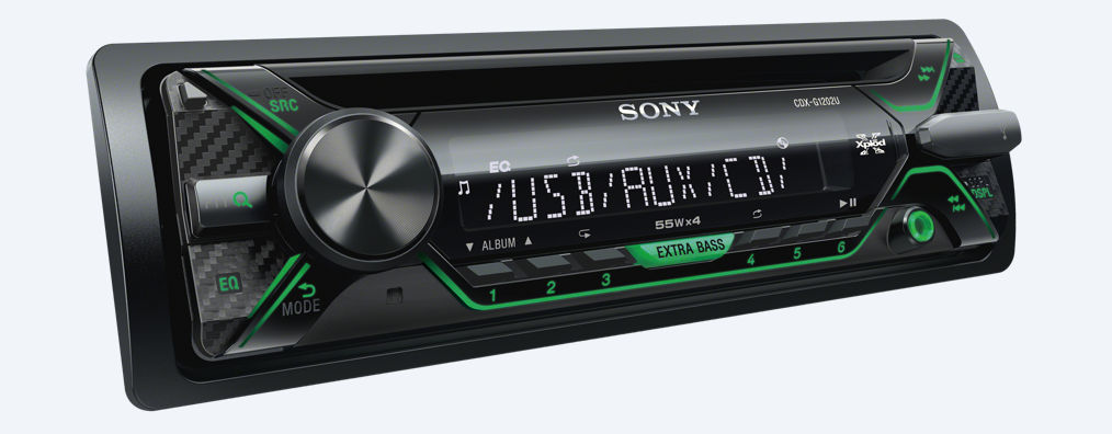 Radioodtwarzacz Sony CDX-G1300U Red CB-20262