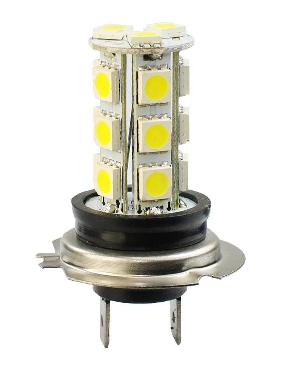 Żarówka H7 18x LED SMD biała CB-210375