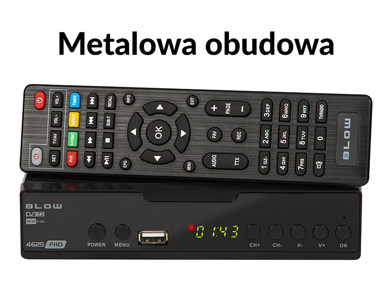 Tuner DVB-T2 Blow 4625FHD CB-350057