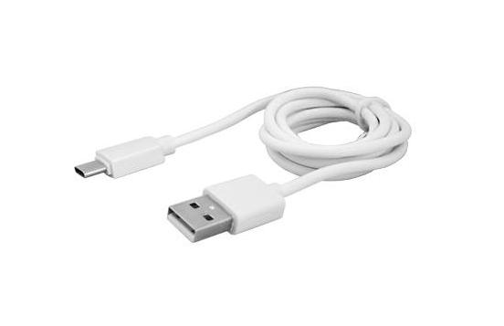 Kabel USB typ C - USB biały 2m CB-5035K
