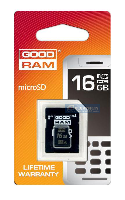 Karta pamięci GoodRam microSD 16GB CB-51033