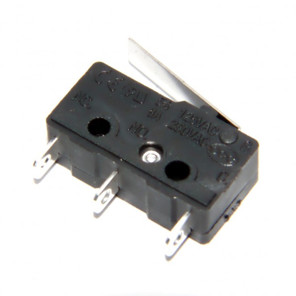 Mikroprzełącznik krańcowy z dźwignią 18mm CB-8622